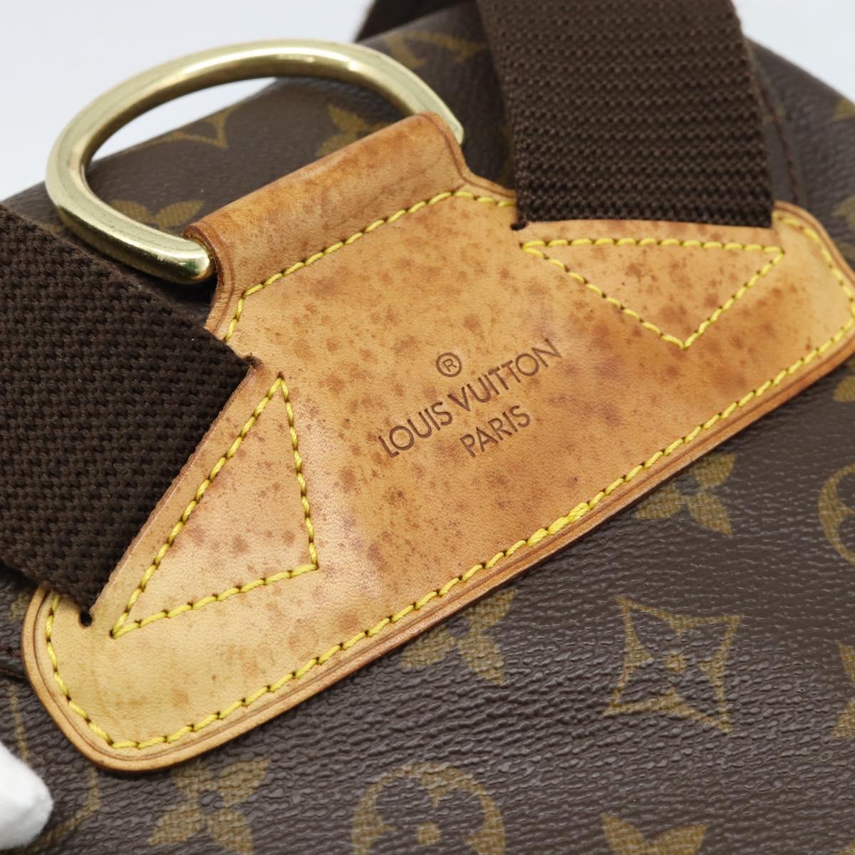 LOUIS VUITTON Monogram Montsouris GM Backpack M51135 LV Auth ka4703A