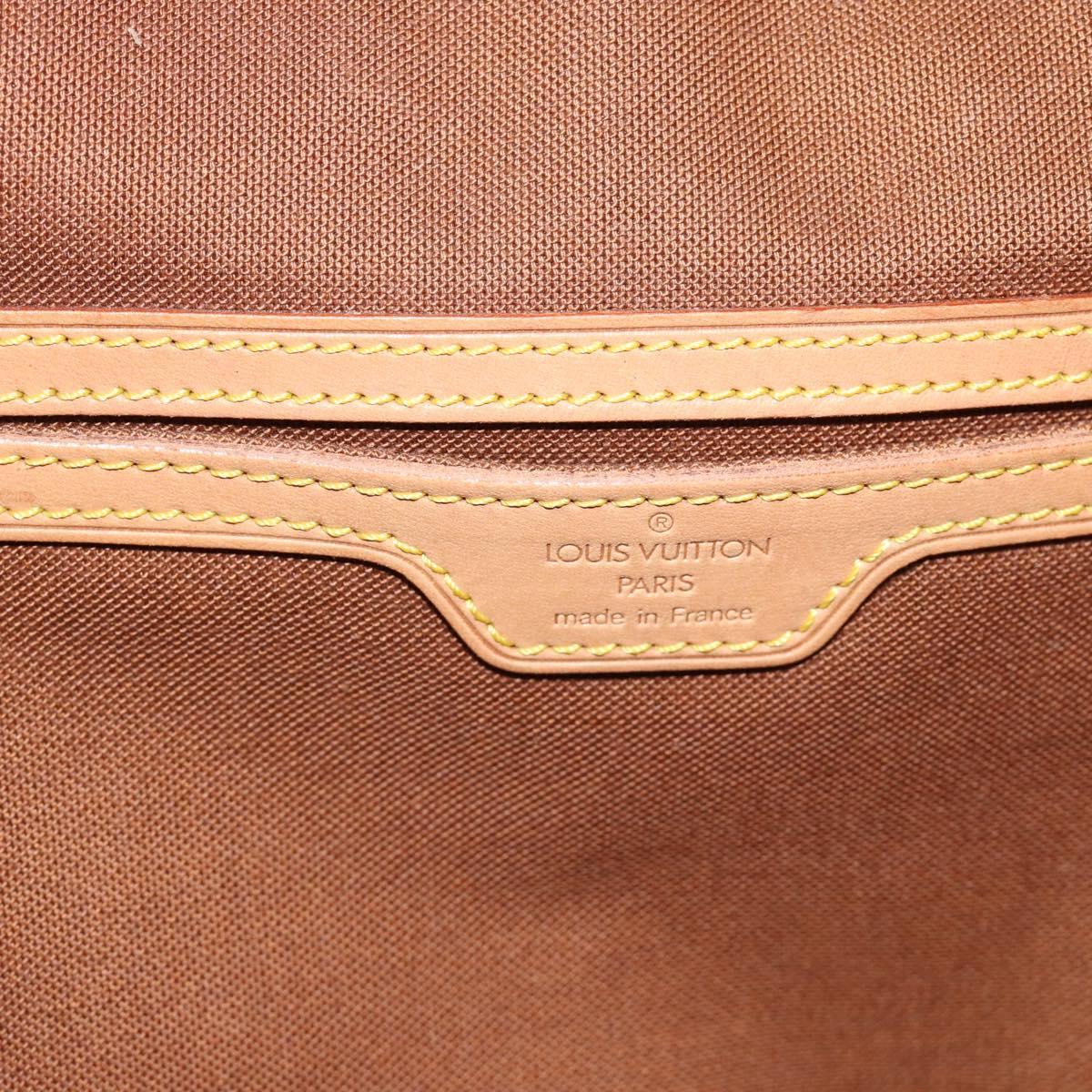 LOUIS VUITTON Monogram Montsouris GM Backpack M51135 LV Auth ka4703A