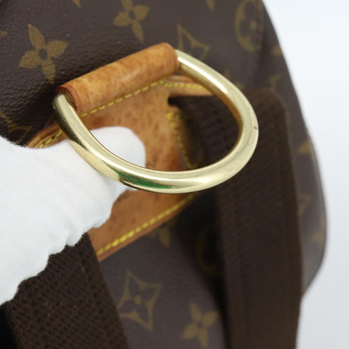 LOUIS VUITTON Monogram Montsouris GM Backpack M51135 LV Auth ka4703A