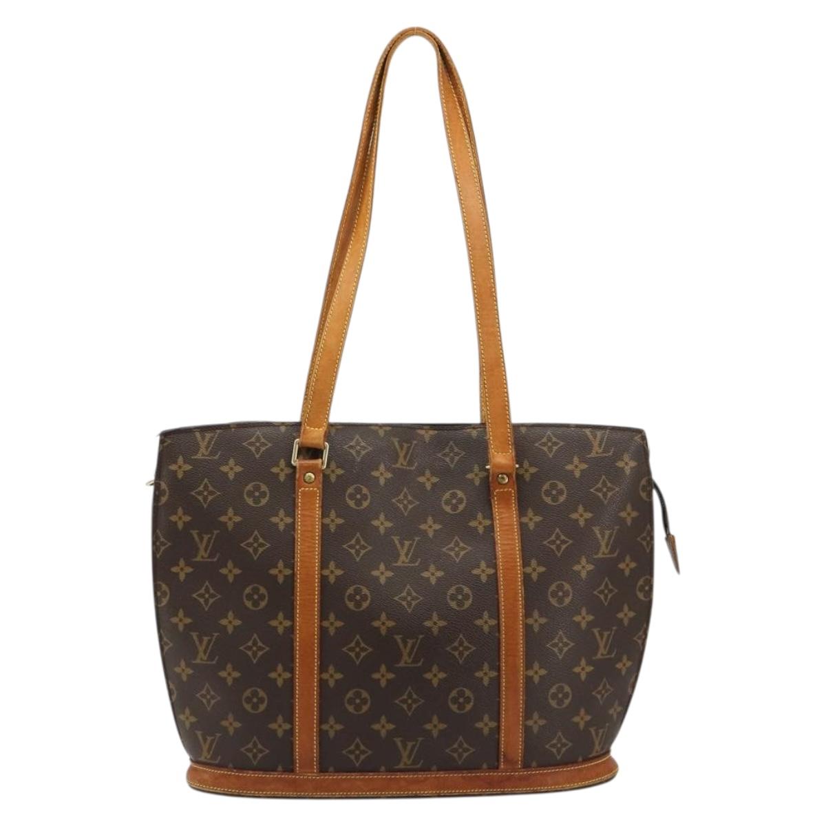 LOUIS VUITTON Monogram Babylone Tote Bag M51102 LV Auth ka4708