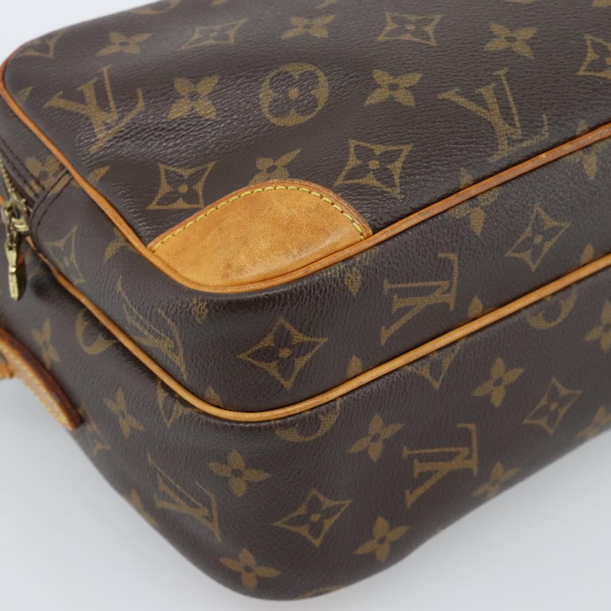 LOUIS VUITTON Monogram Nile Shoulder Bag M45244 LV Auth ka4709A