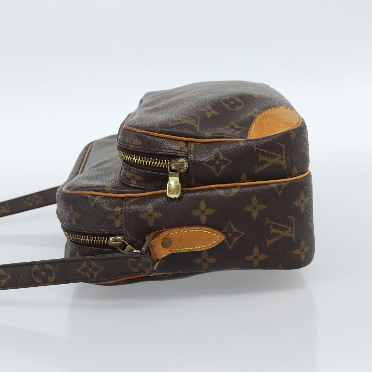LOUIS VUITTON Monogram Nile Shoulder Bag M45244 LV Auth ka4709A