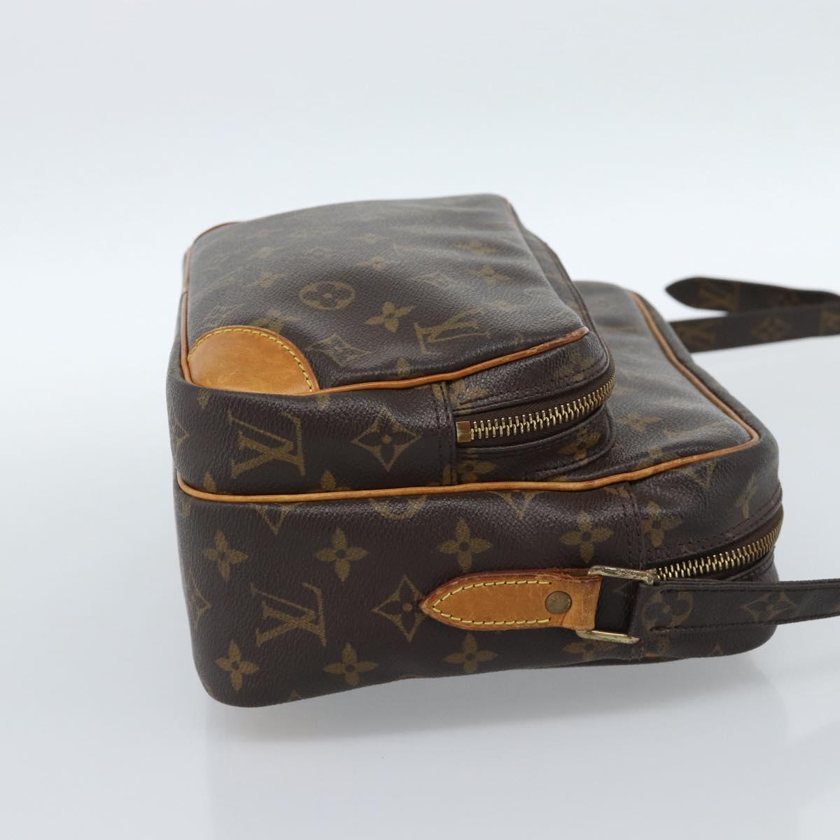LOUIS VUITTON Monogram Nile Shoulder Bag M45244 LV Auth ka4709A