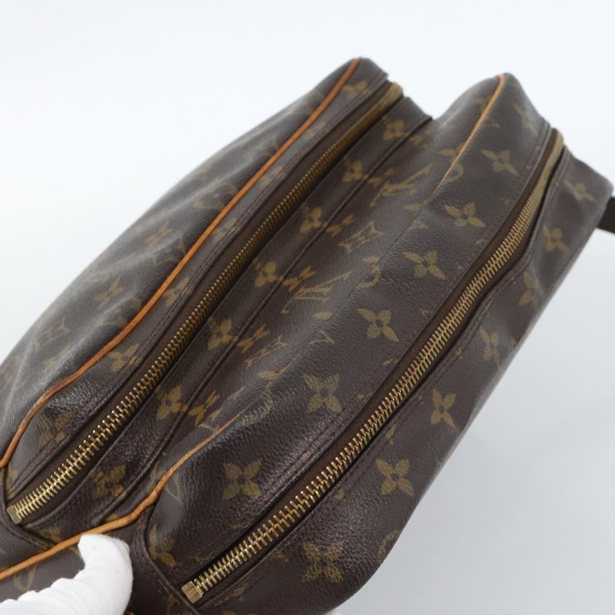 LOUIS VUITTON Monogram Nile Shoulder Bag M45244 LV Auth ka4709A
