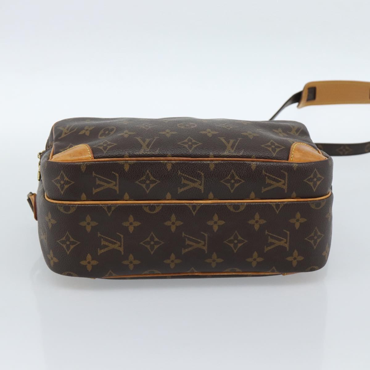 LOUIS VUITTON Monogram Nile Shoulder Bag M45244 LV Auth ka4709A