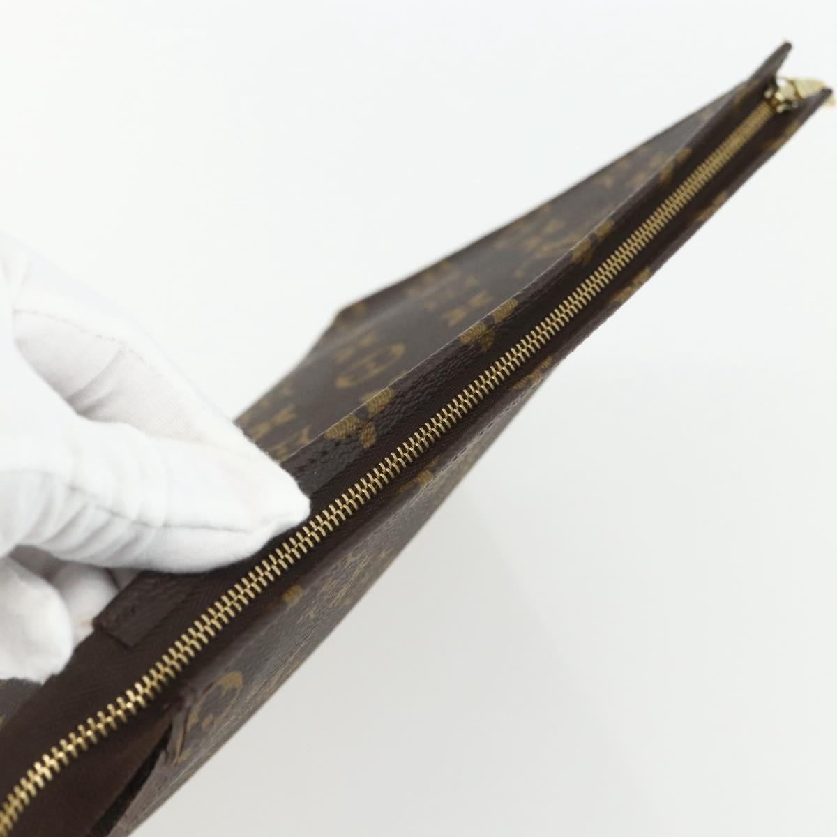 LOUIS VUITTON Monogram Poche Toilette 26 Pouch M47542 LV Auth ka471