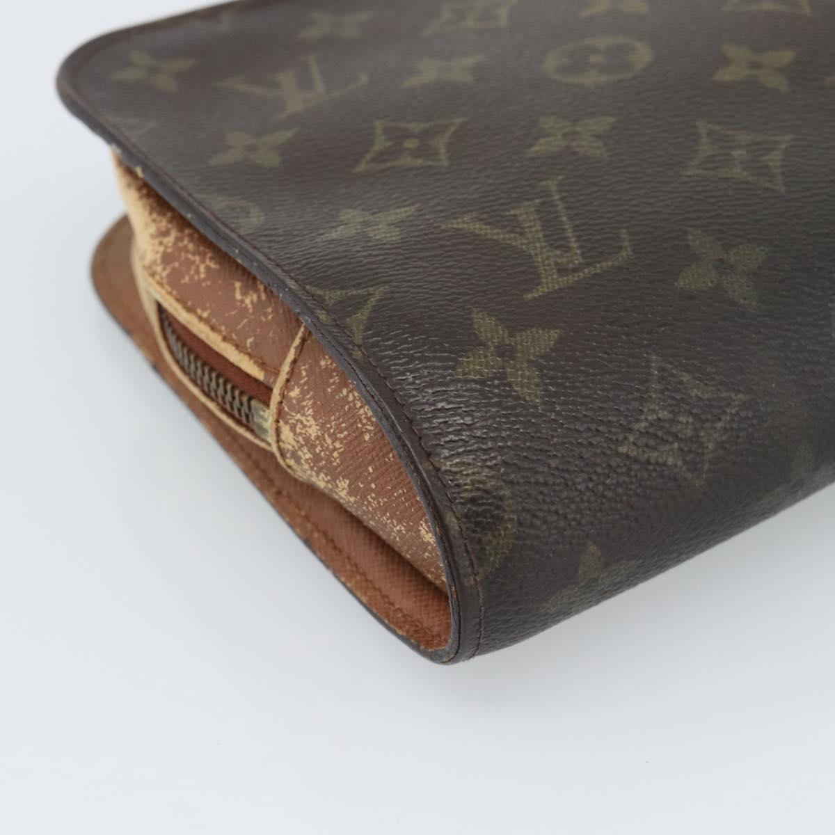 LOUIS VUITTON Monogram Orsay Clutch Bag M51790 LV Auth ka4710