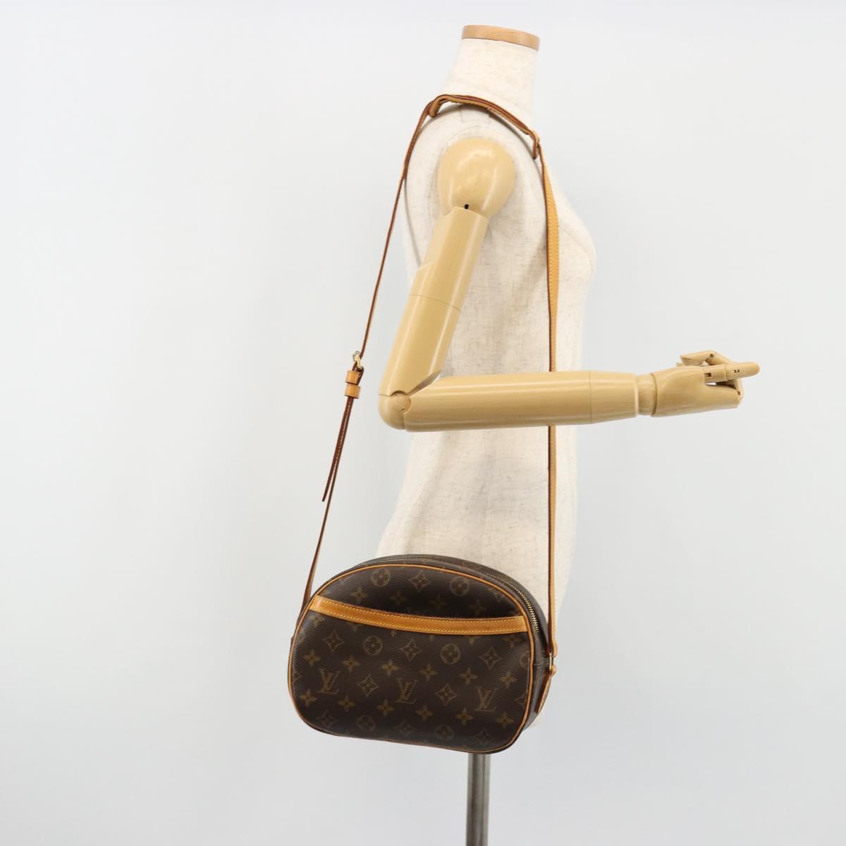 LOUIS VUITTON Monogram Blois Shoulder Bag M51221 LV Auth ka4711