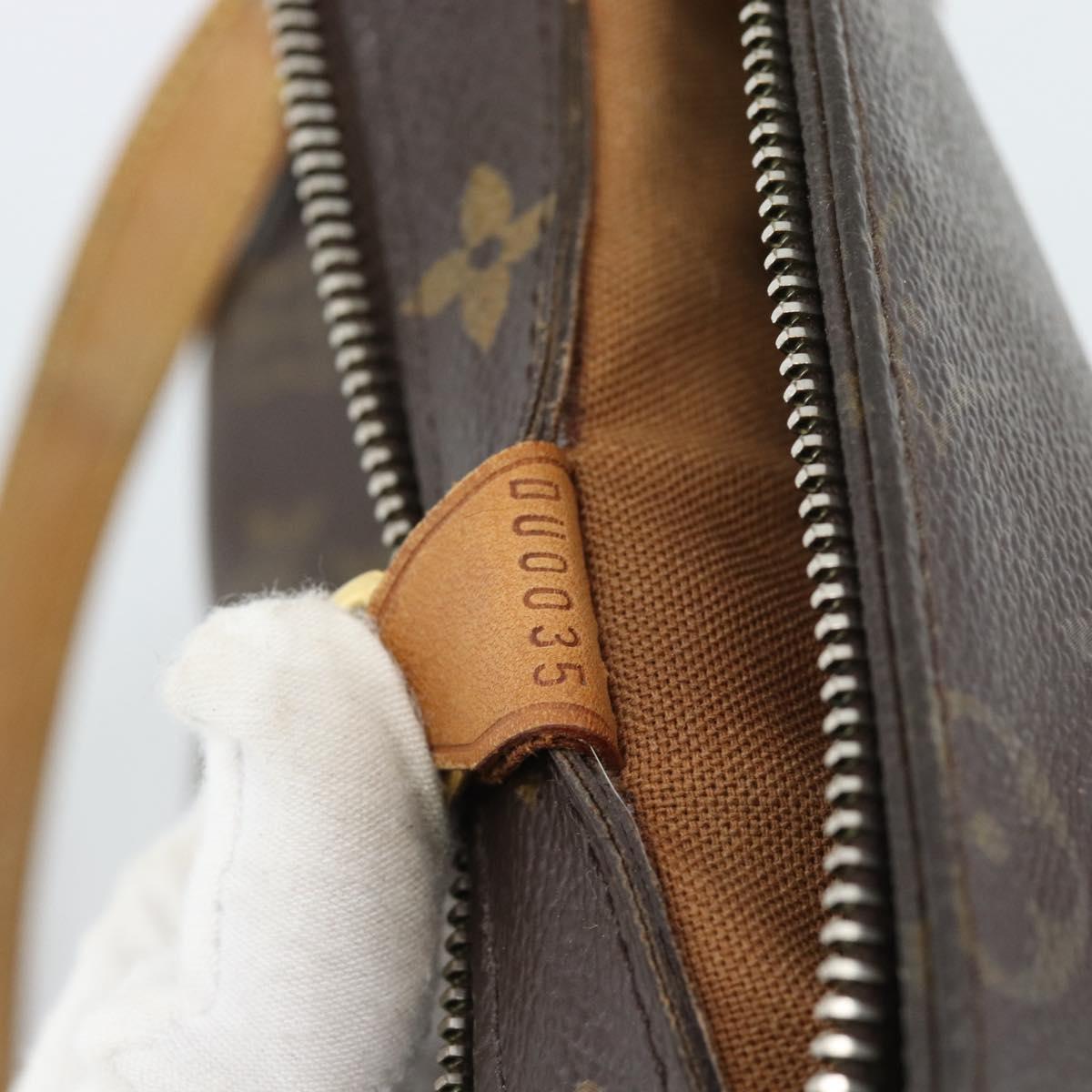 LOUIS VUITTON Monogram Cabas Piano Tote Bag M51148 LV Auth ka4718