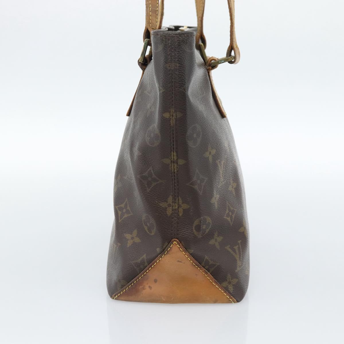 LOUIS VUITTON Monogram Cabas Piano Tote Bag M51148 LV Auth ka4718
