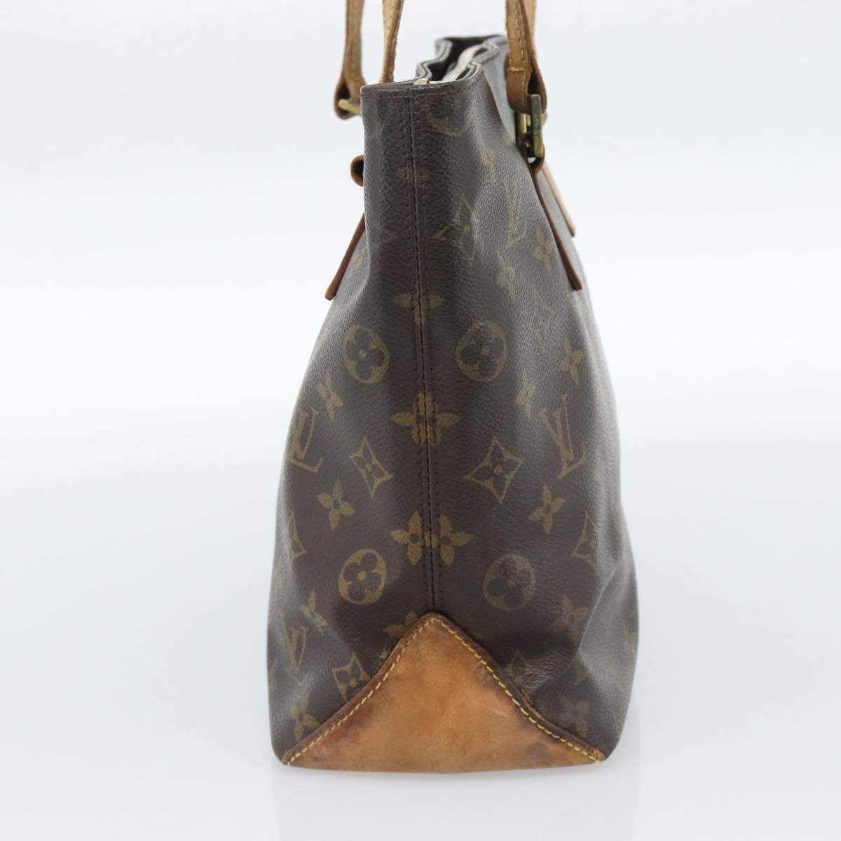 LOUIS VUITTON Monogram Cabas Piano Tote Bag M51148 LV Auth ka4718