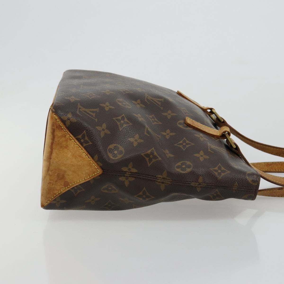 LOUIS VUITTON Monogram Cabas Piano Tote Bag M51148 LV Auth ka4719