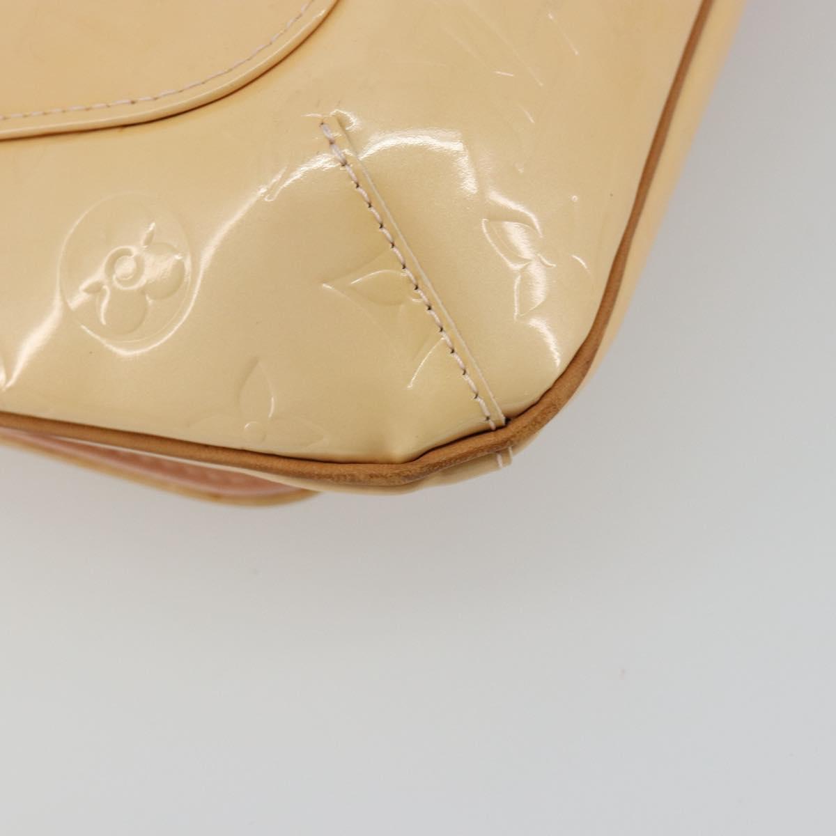 LOUIS VUITTON Vernis Thompson Street Bag Marshmallow Pink M91070 Auth ka4720A