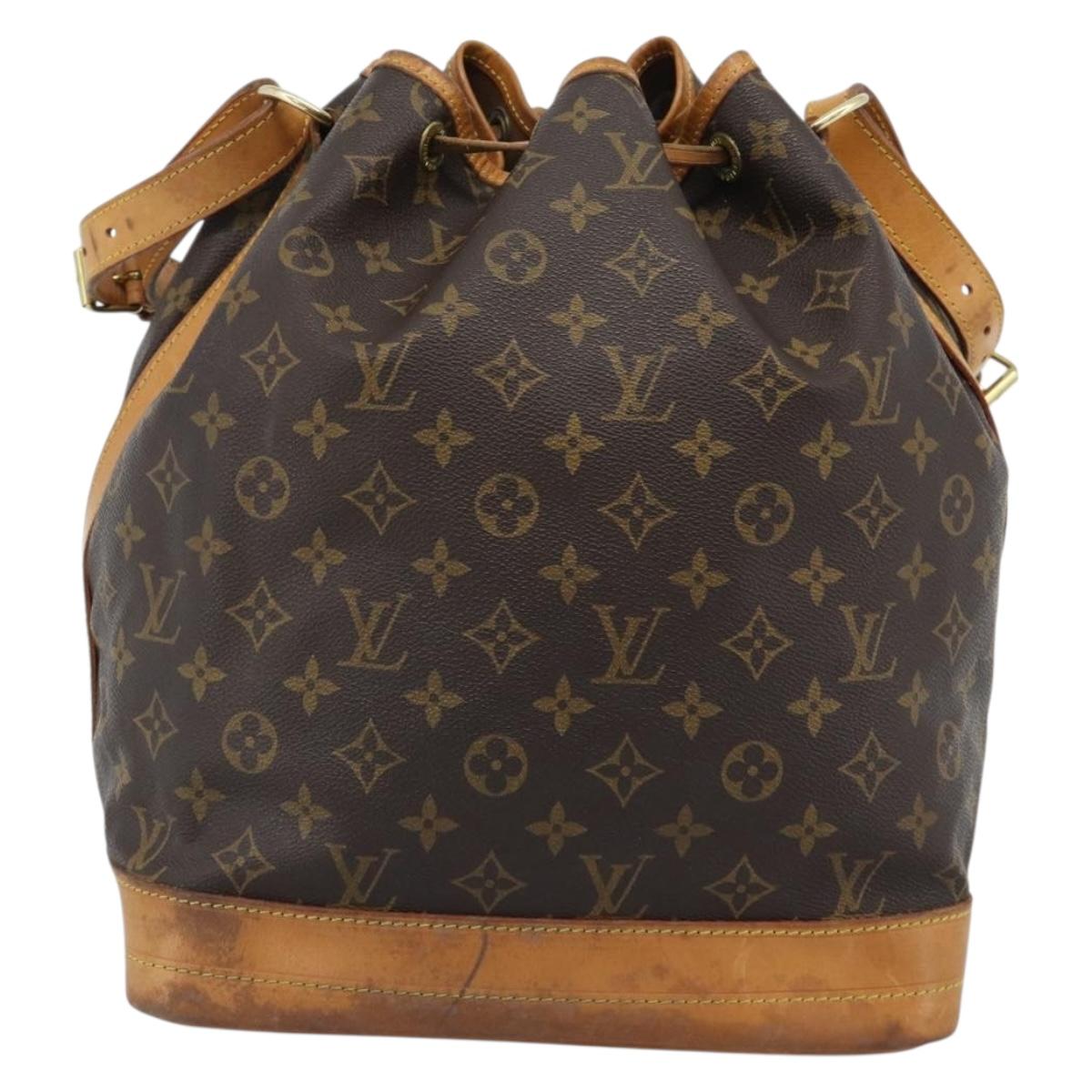 LOUIS VUITTON Monogram Noe Shoulder Bag M42224 LV Auth ka4723A