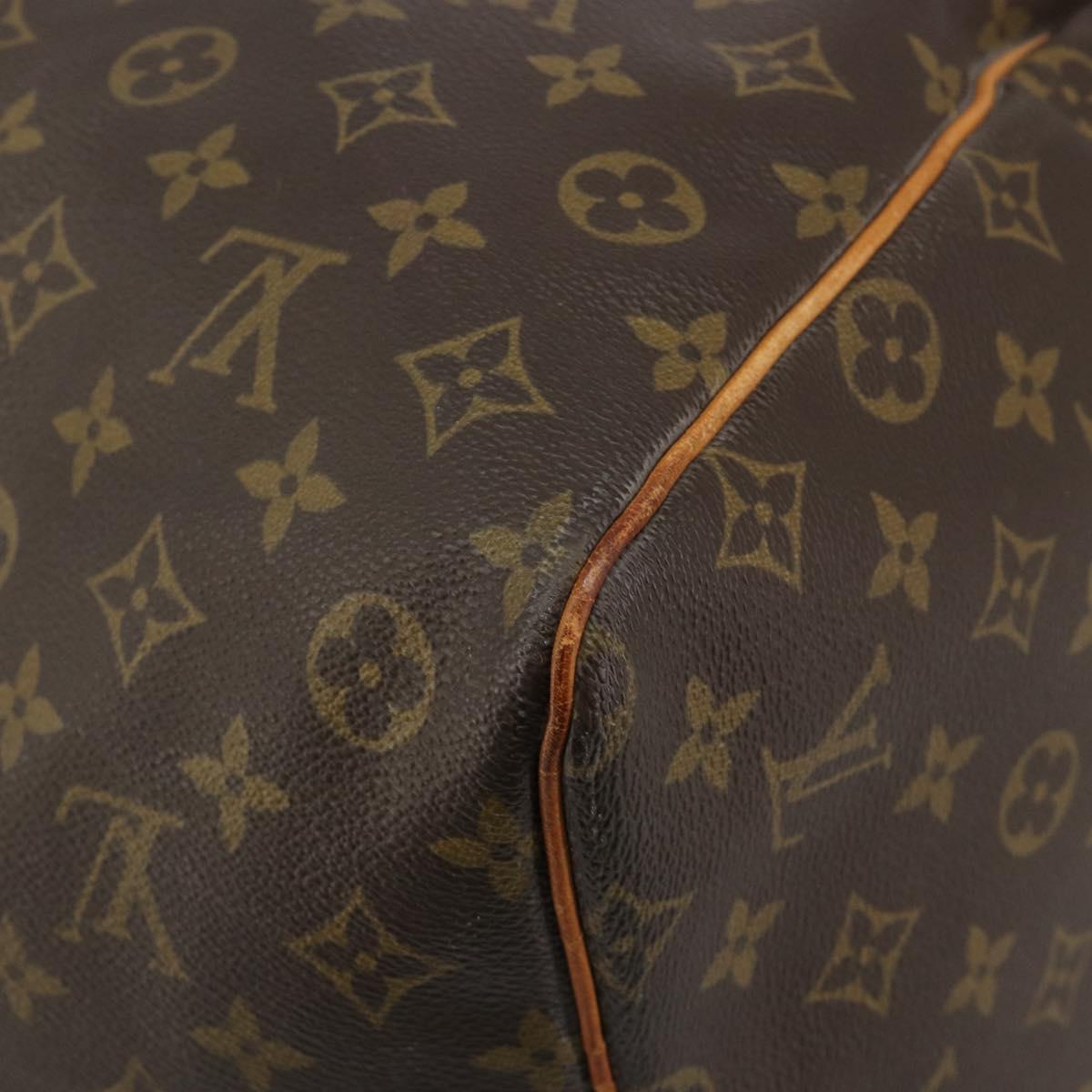 LOUIS VUITTON Monogram Keepall 60 Boston Bag M41422 LV Auth ka4728A