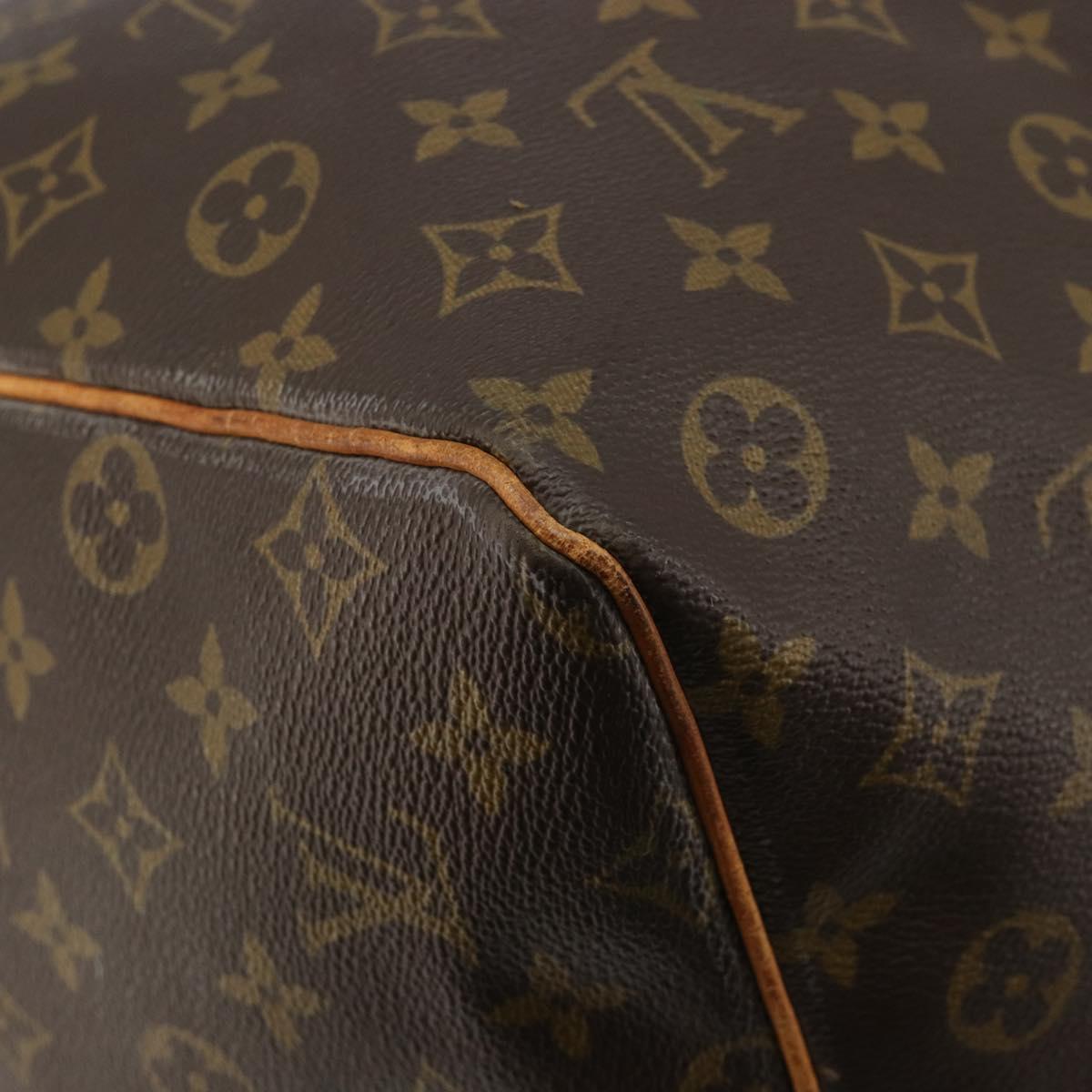 LOUIS VUITTON Monogram Keepall 60 Boston Bag M41422 LV Auth ka4728A