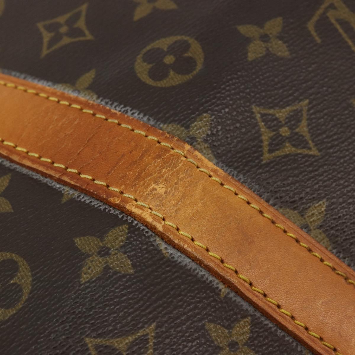 LOUIS VUITTON Monogram Keepall 60 Boston Bag M41422 LV Auth ka4728A