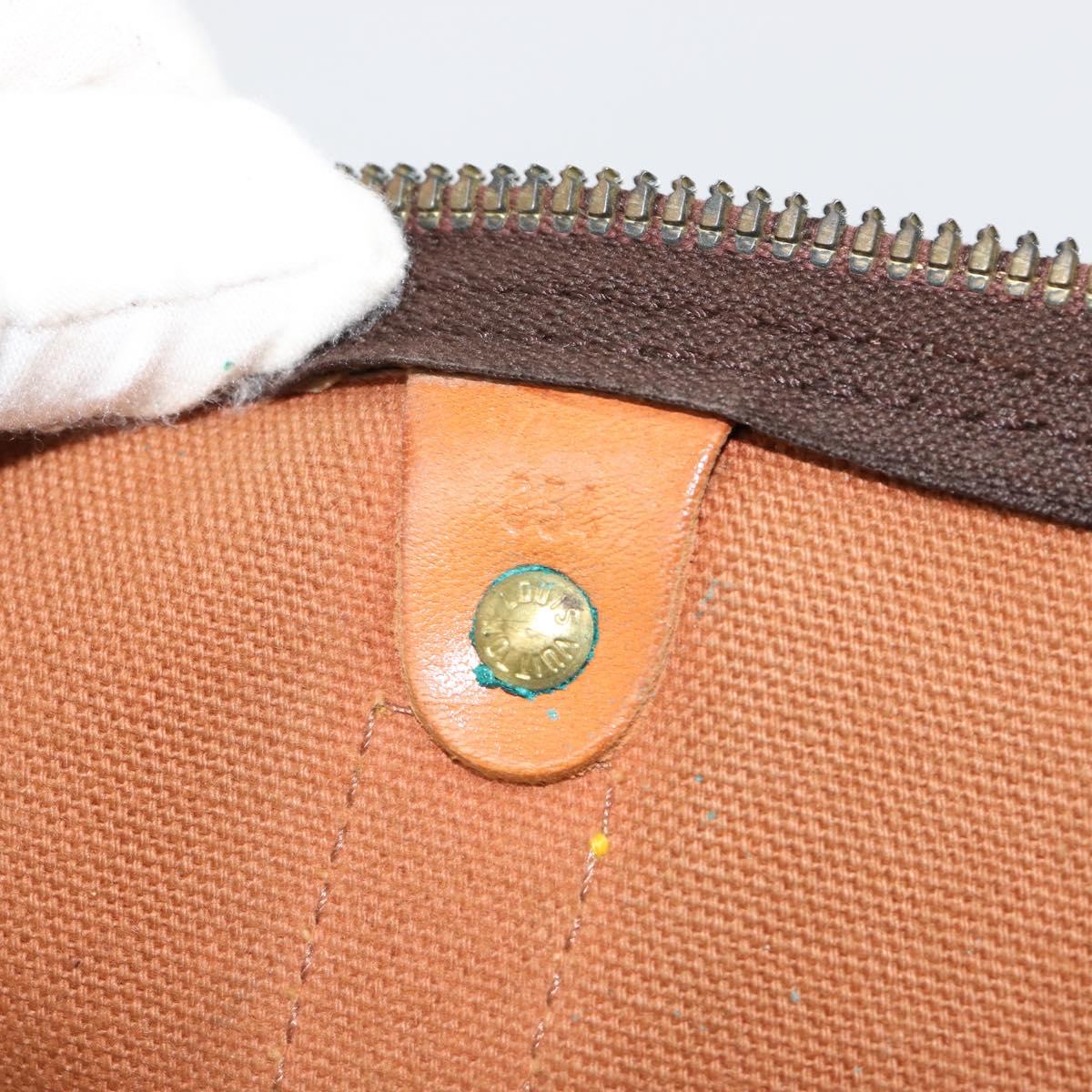 LOUIS VUITTON Monogram Keepall 60 Boston Bag M41422 LV Auth ka4728A