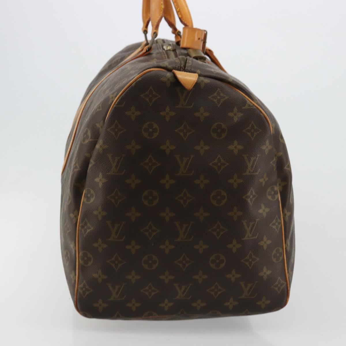 LOUIS VUITTON Monogram Keepall 60 Boston Bag M41422 LV Auth ka4728A
