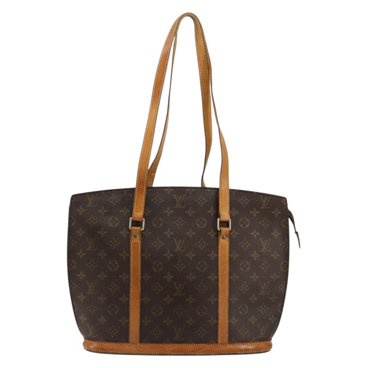 LOUIS VUITTON Monogram Babylone Tote Bag M51102 LV Auth ka4729