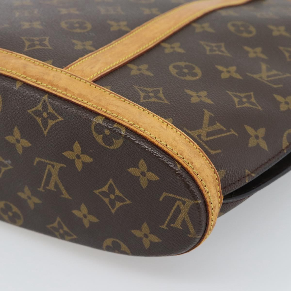 LOUIS VUITTON Monogram Babylone Tote Bag M51102 LV Auth ka4730