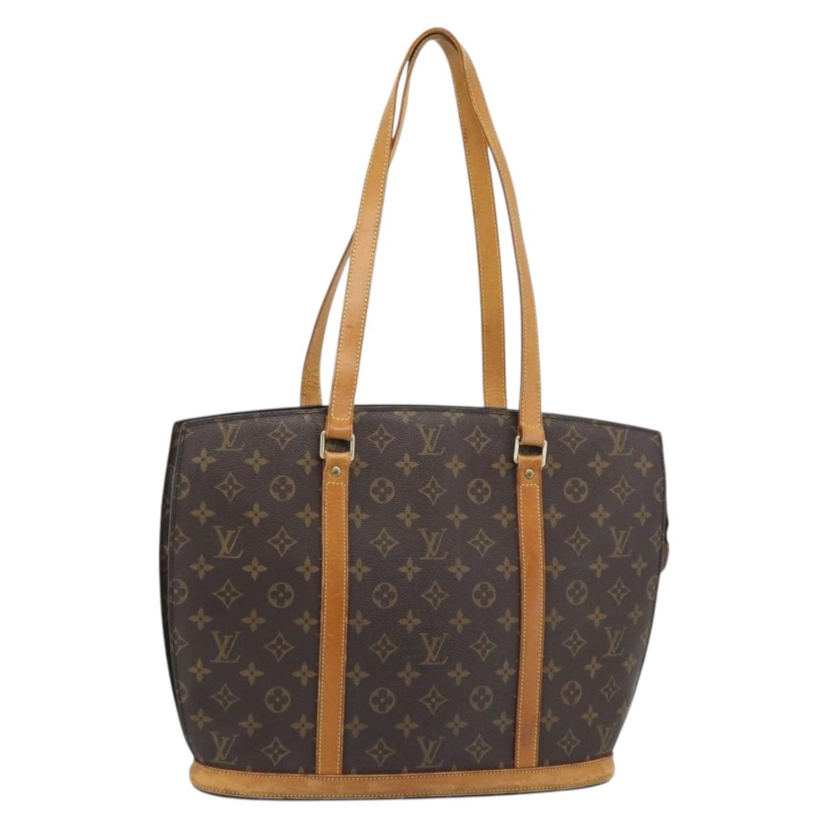 LOUIS VUITTON Monogram Babylone Tote Bag M51102 LV Auth ka4730