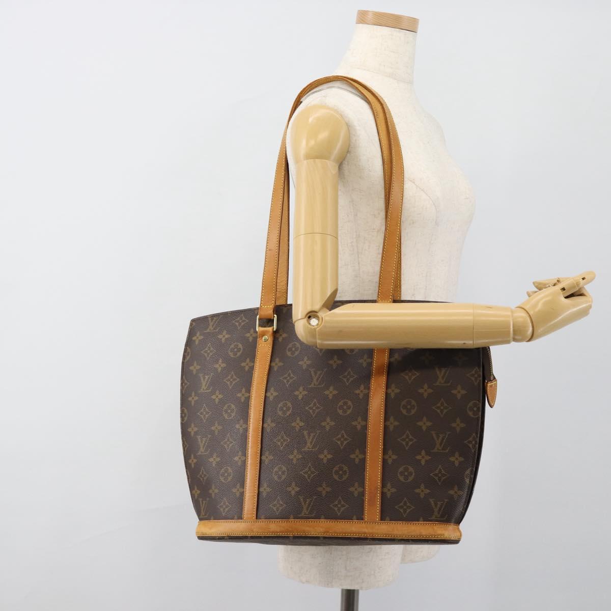LOUIS VUITTON Monogram Babylone Tote Bag M51102 LV Auth ka4730