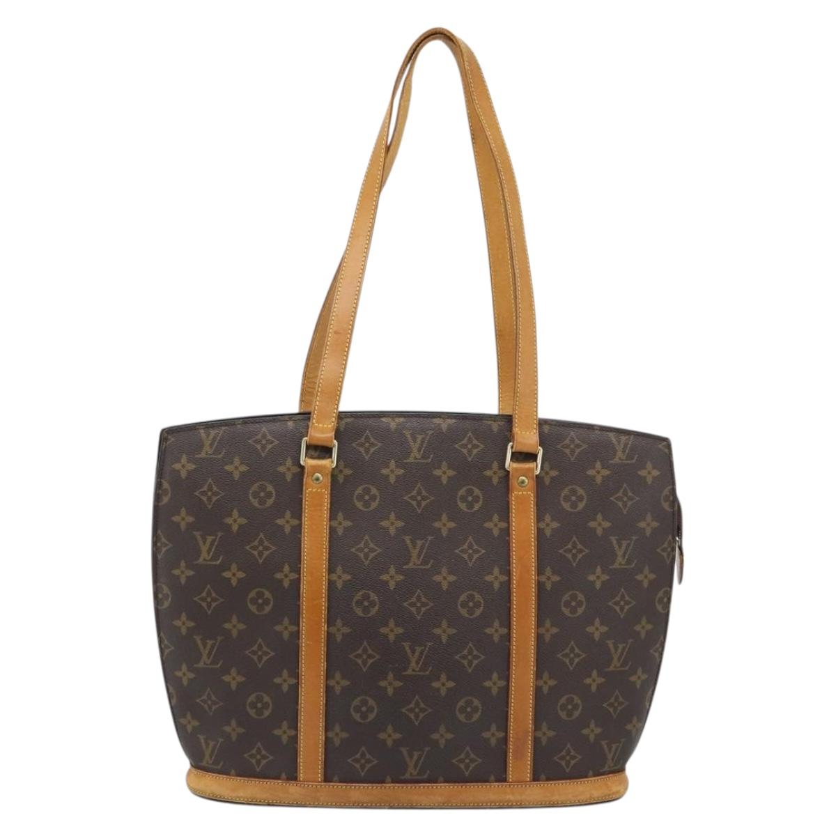 LOUIS VUITTON Monogram Babylone Tote Bag M51102 LV Auth ka4730