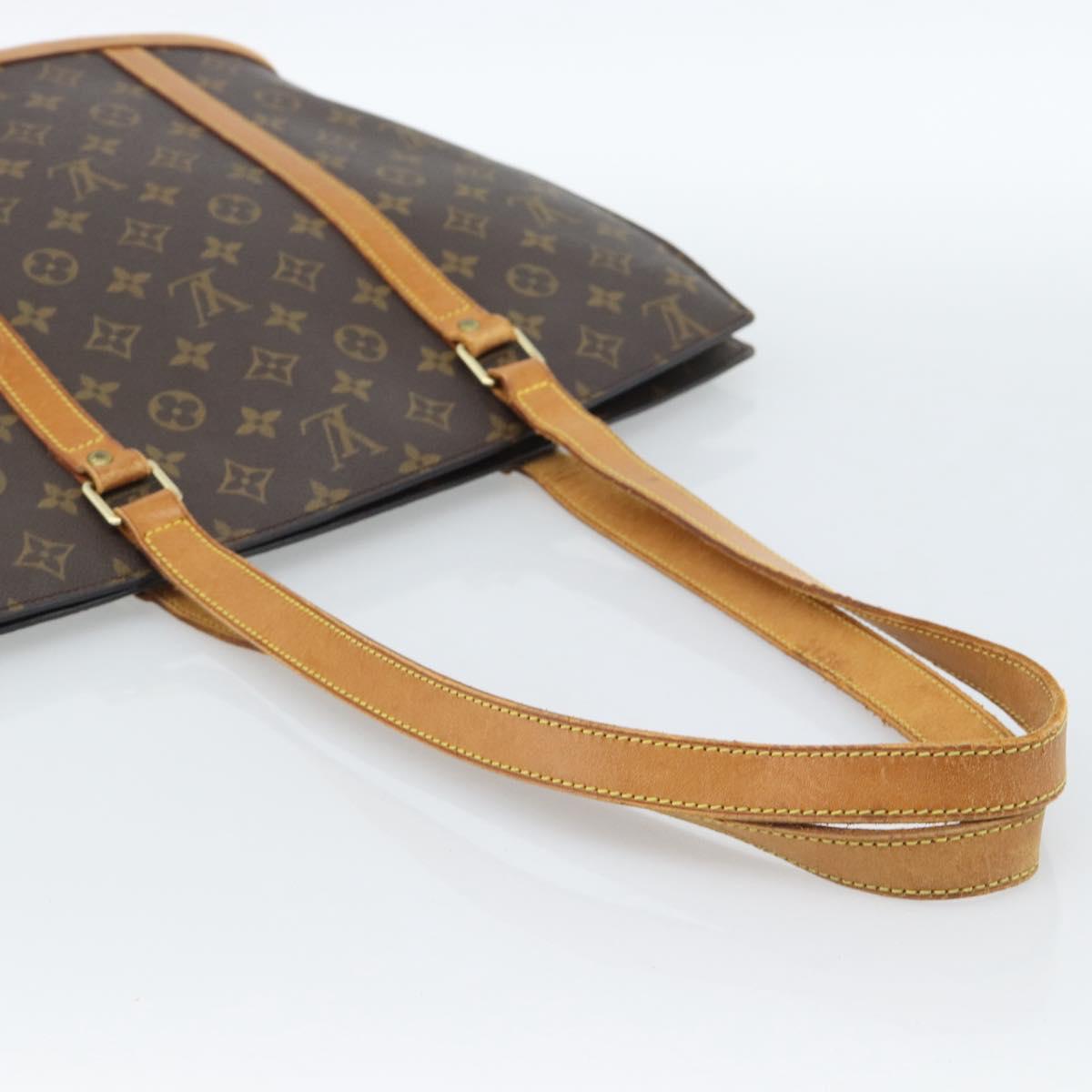 LOUIS VUITTON Monogram Babylone Tote Bag M51102 LV Auth ka4730