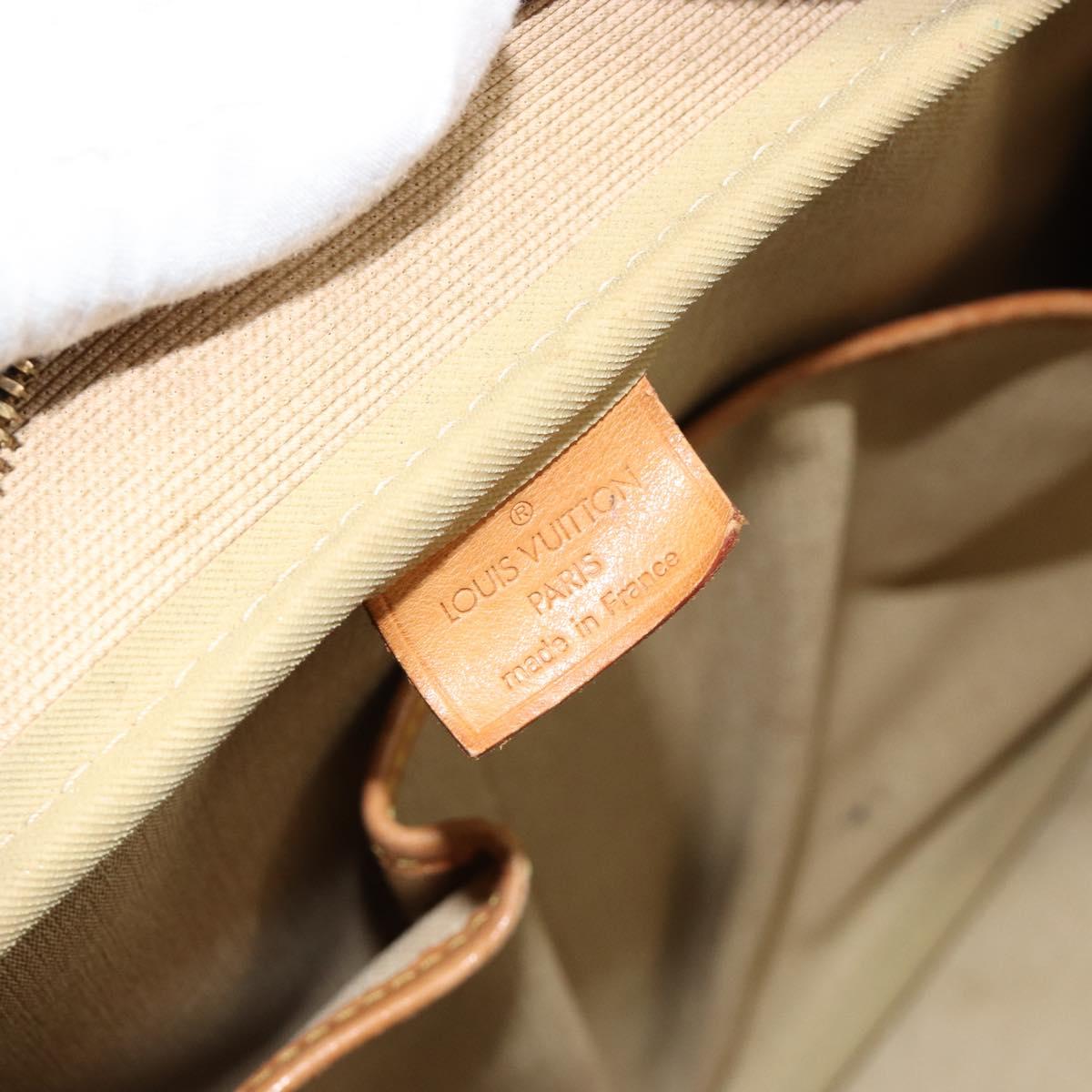 LOUIS VUITTON Monogram Deauville Hand Bag M47270 LV Auth ka4731