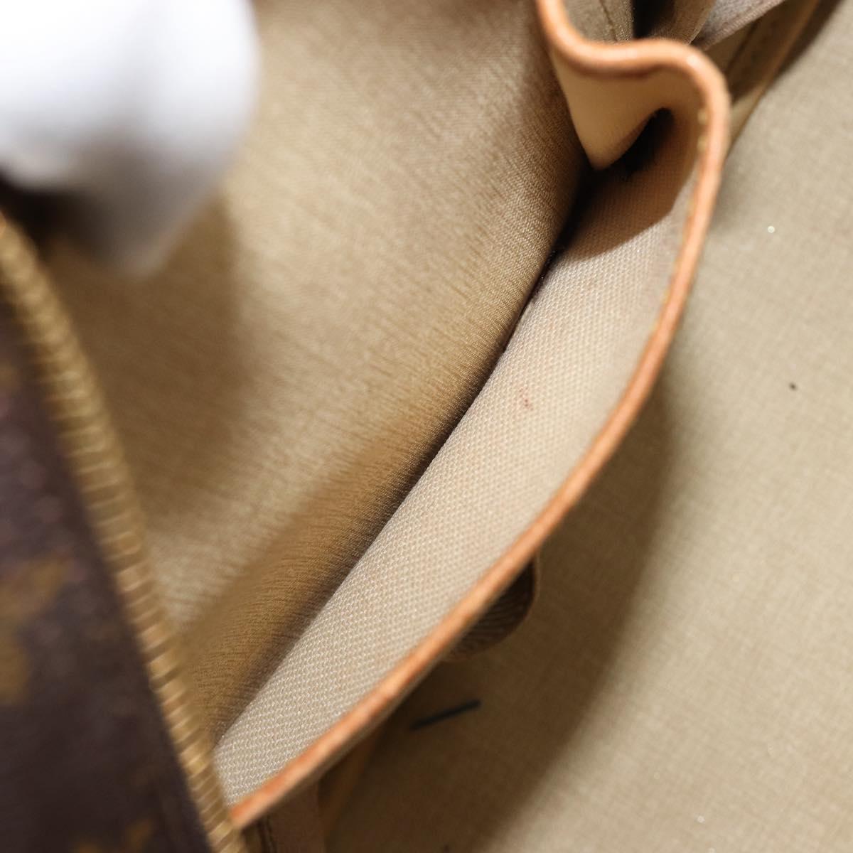 LOUIS VUITTON Monogram Deauville Hand Bag M47270 LV Auth ka4731