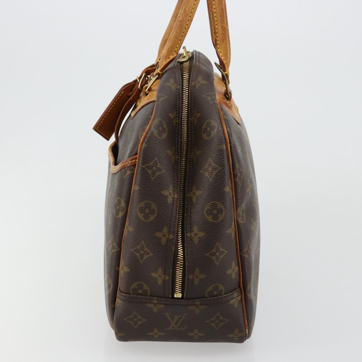 LOUIS VUITTON Monogram Deauville Hand Bag M47270 LV Auth ka4731