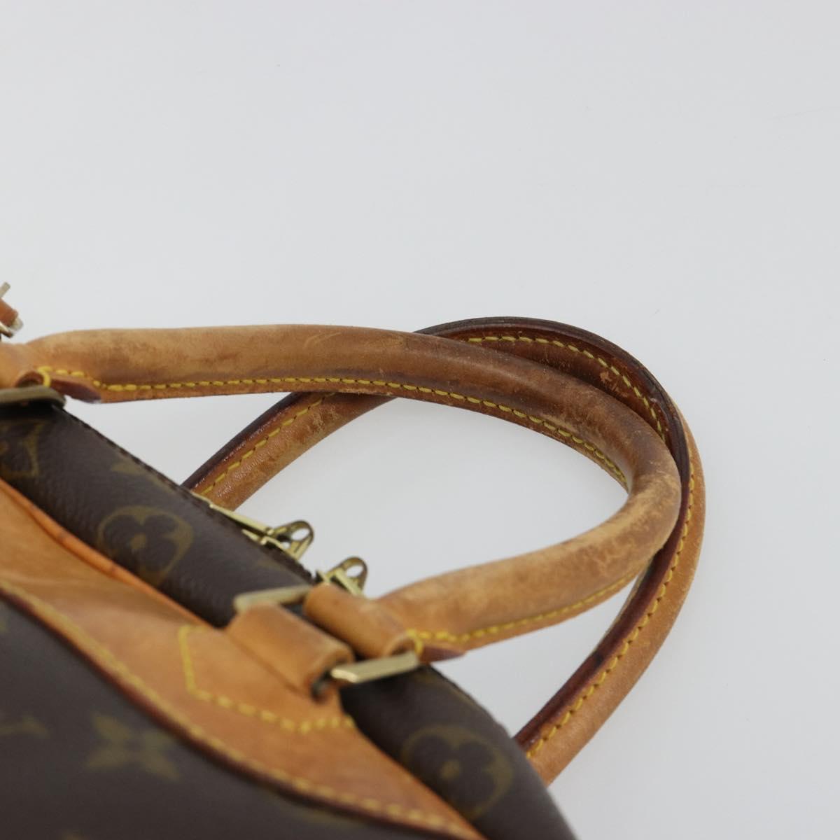 LOUIS VUITTON Monogram Deauville Hand Bag M47270 LV Auth ka4731