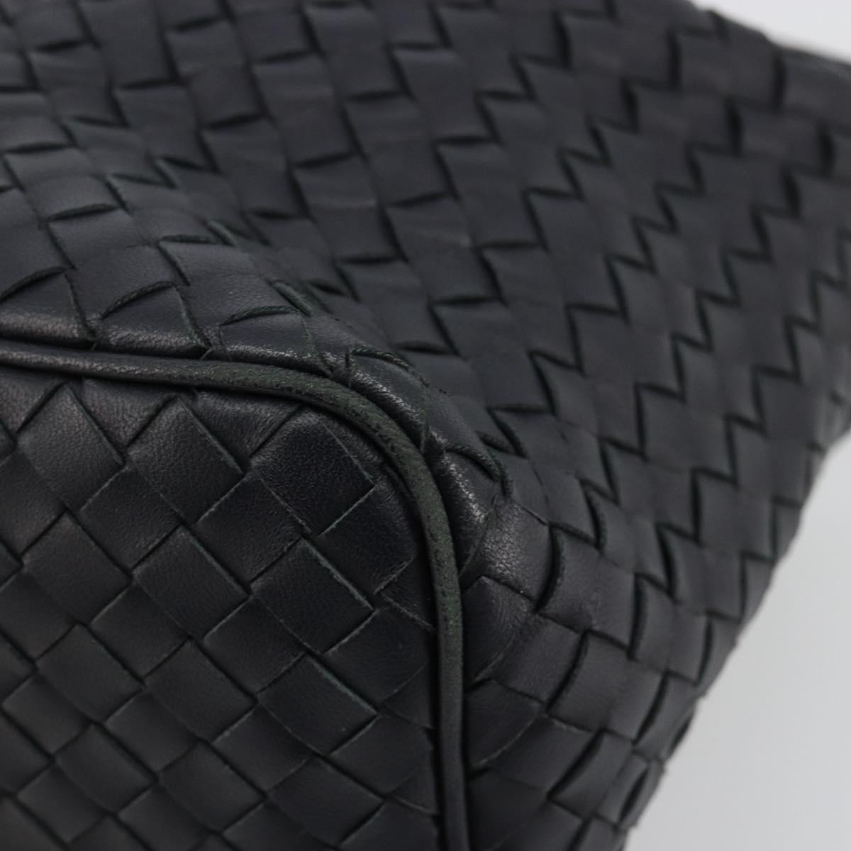 BOTTEGA VENETA INTRECCIATO Shoulder Bag Leather Navy Auth ka4737V