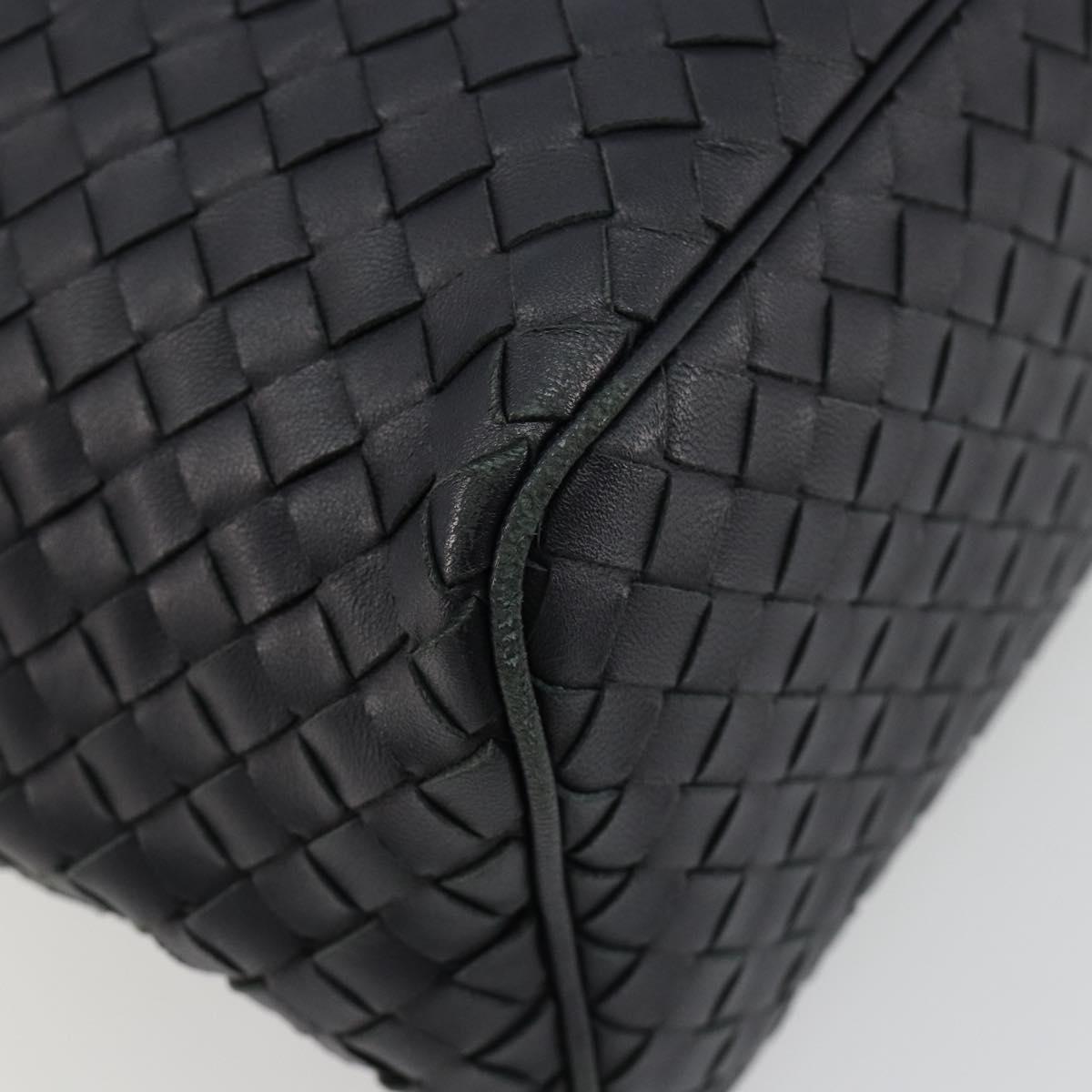 BOTTEGA VENETA INTRECCIATO Shoulder Bag Leather Navy Auth ka4737V