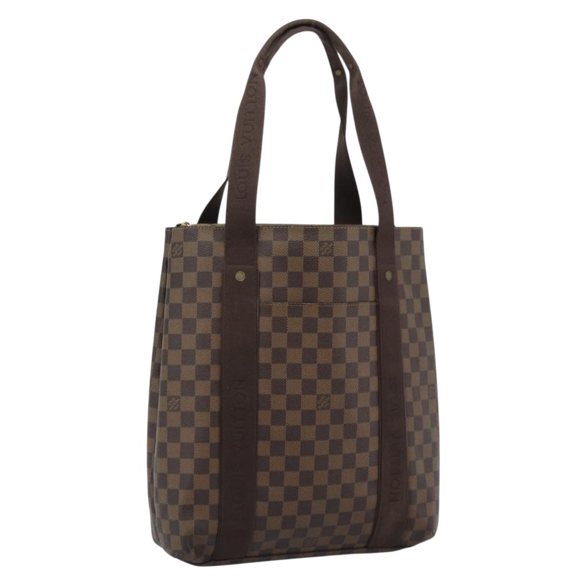 LOUIS VUITTON Damier Ebene Kababobur Tote Bag N52006 LV Auth ka4745