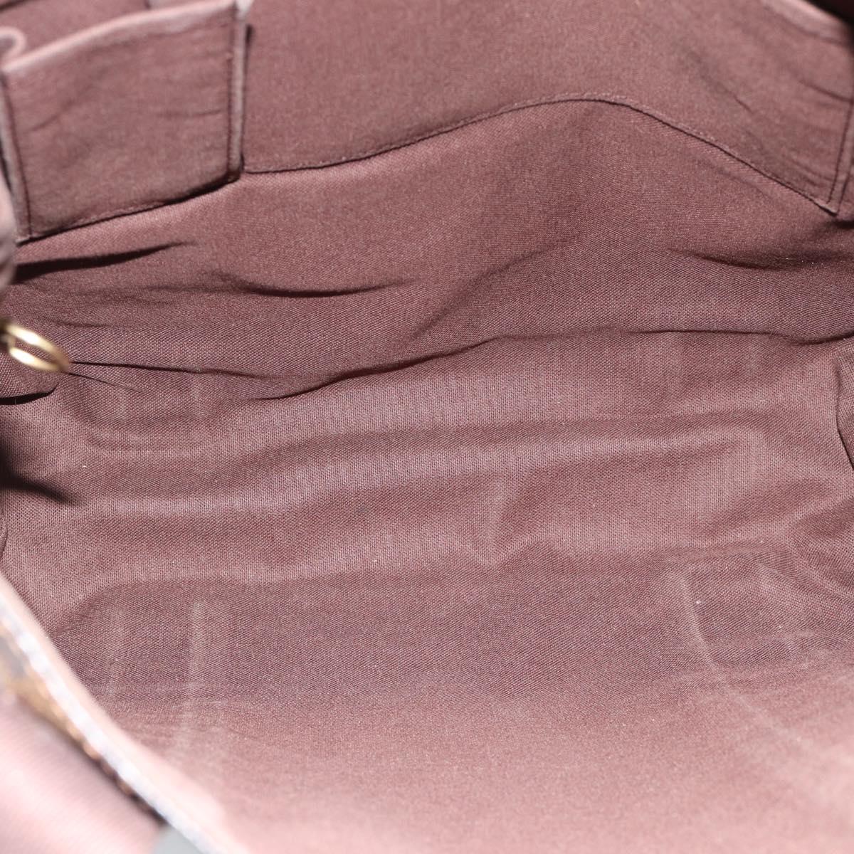 LOUIS VUITTON Damier Ebene Kababobur Tote Bag N52006 LV Auth ka4745