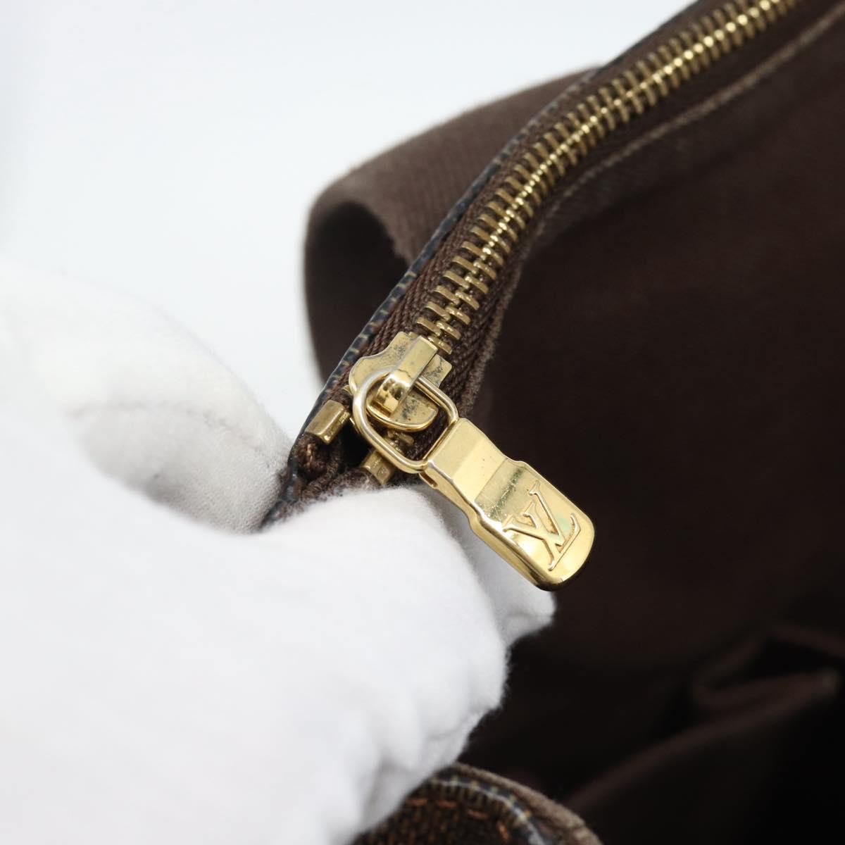 LOUIS VUITTON Damier Ebene Kababobur Tote Bag N52006 LV Auth ka4745