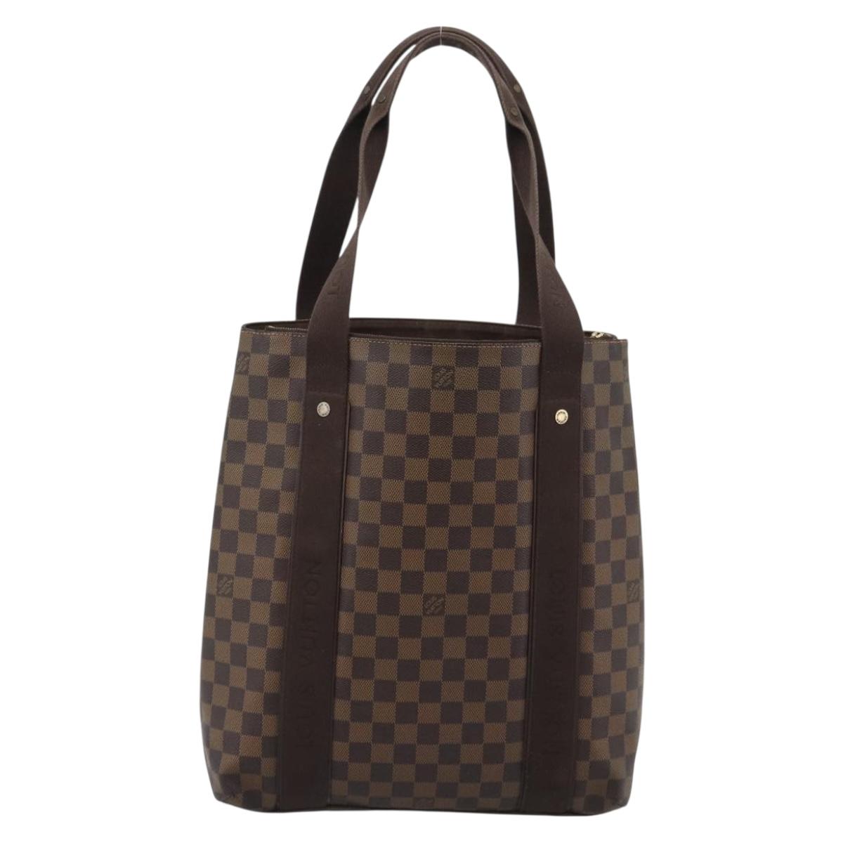 LOUIS VUITTON Damier Ebene Kababobur Tote Bag N52006 LV Auth ka4745