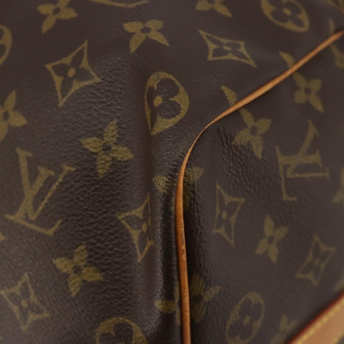 LOUIS VUITTON Monogram Keepall Bandouliere 50 Boston Bag M41416 LV Auth ka4746A