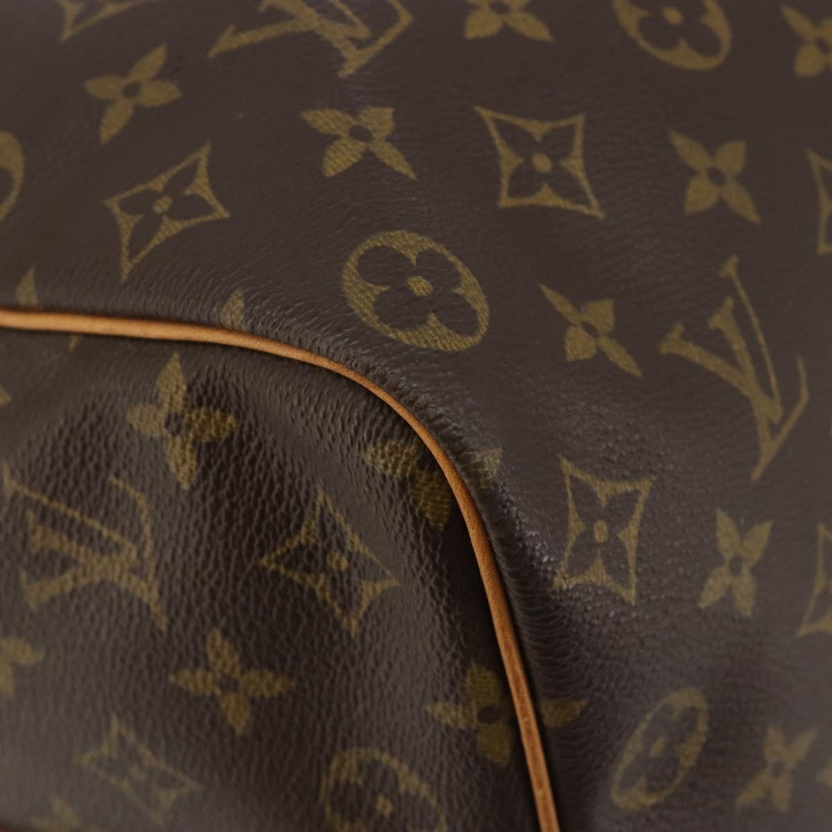 LOUIS VUITTON Monogram Keepall Bandouliere 50 Boston Bag M41416 LV Auth ka4746A