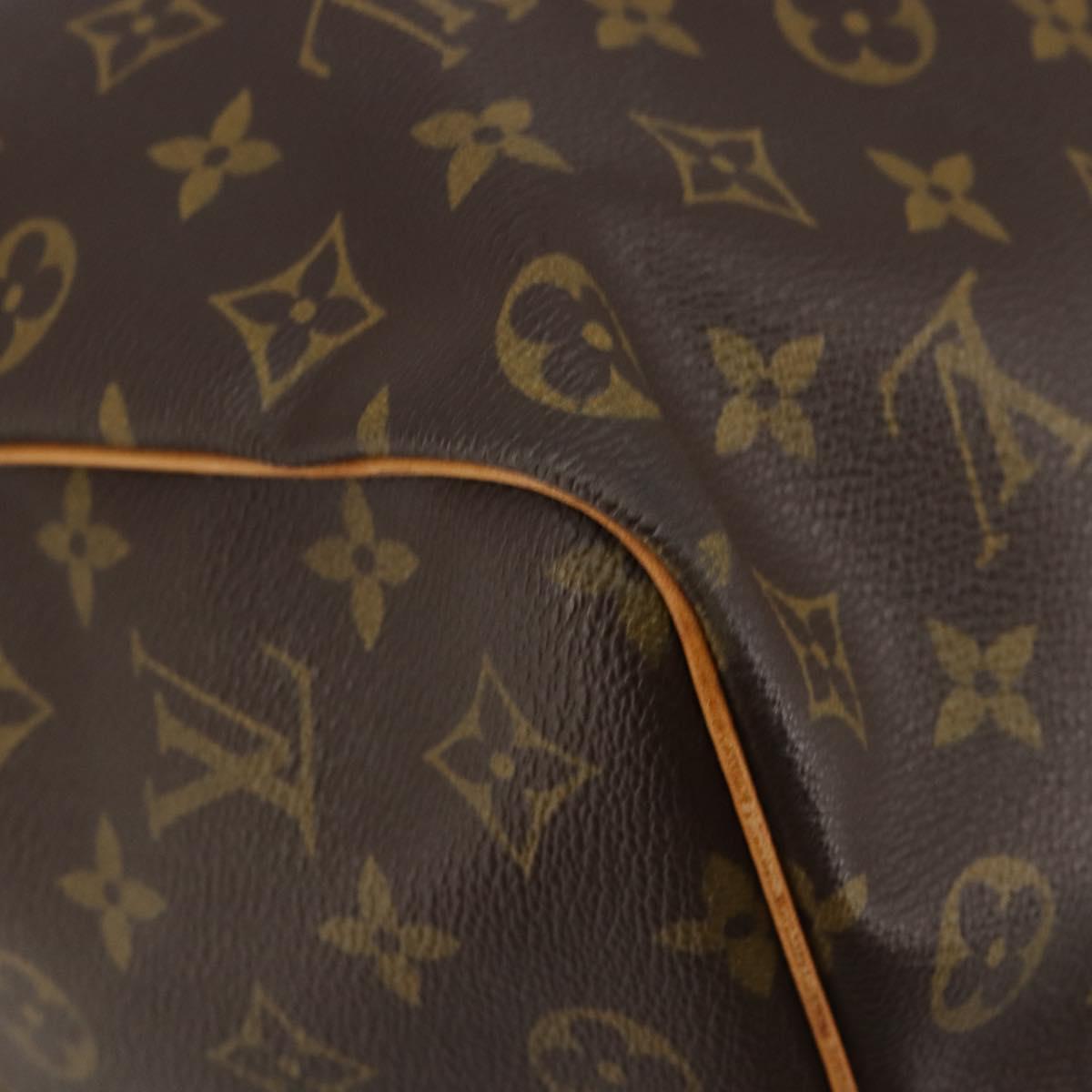 LOUIS VUITTON Monogram Keepall Bandouliere 50 Boston Bag M41416 LV Auth ka4746A