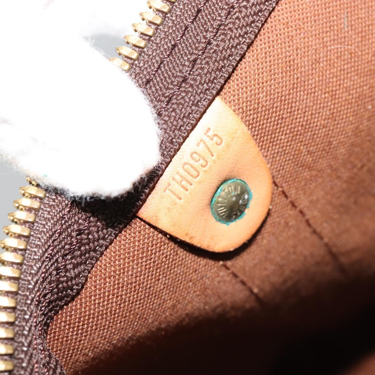 LOUIS VUITTON Monogram Keepall Bandouliere 50 Boston Bag M41416 LV Auth ka4746A