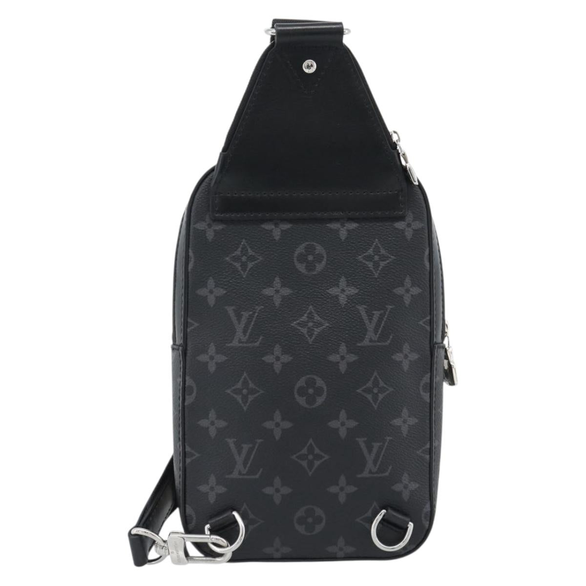 LOUIS VUITTON Monogram Eclipse Avenir Sling Bag PM Body M47137 LV Auth ka4750SAV