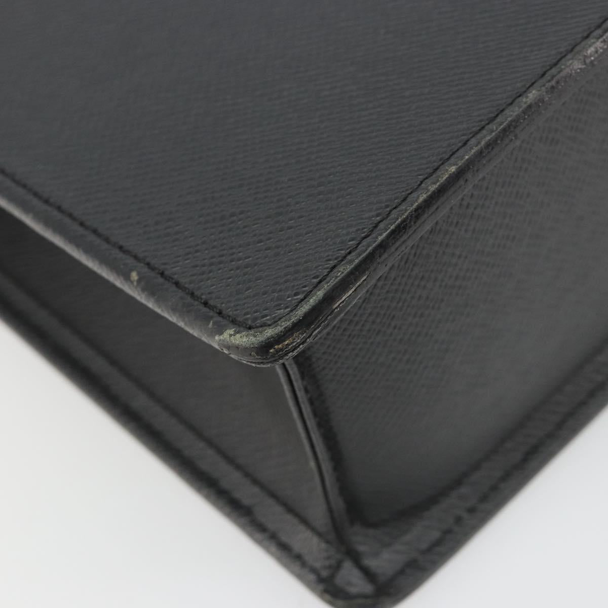 LOUIS VUITTON Taiga Porte Documents Rozan Bag Ardoise M30052 LV Auth ka4757