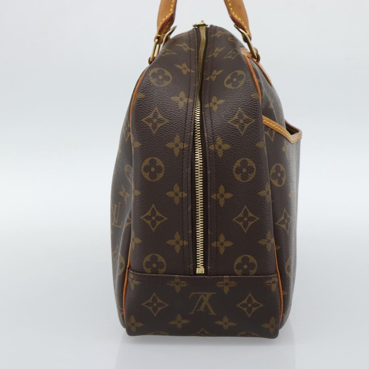 LOUIS VUITTON Monogram Deauville Hand Bag M47270 LV Auth ka4758