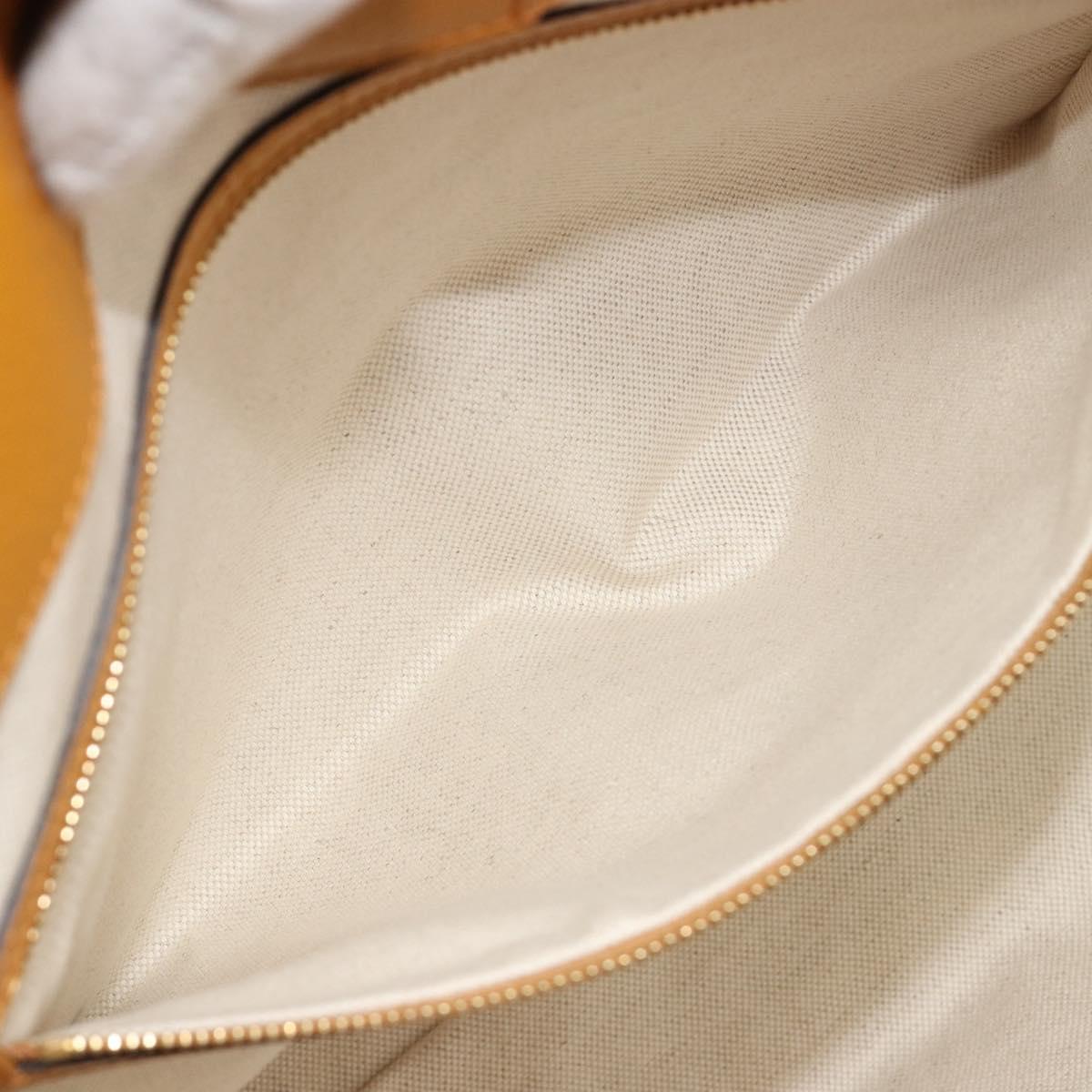 GUCCI GG Supreme Tote Bag PVC Beige Gold 631685 Auth ka4761M