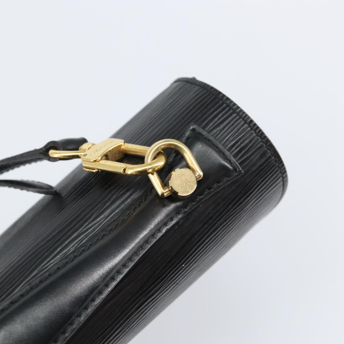 LOUIS VUITTON Epi Monceau 28 Hand Bag Black M52122 LV Auth ka477