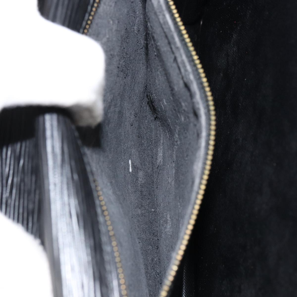 LOUIS VUITTON Epi Monceau 28 Hand Bag Black M52122 LV Auth ka477