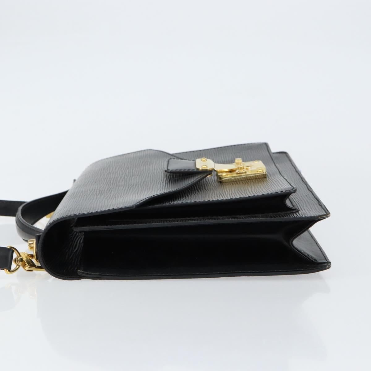 LOUIS VUITTON Epi Monceau 28 Hand Bag Black M52122 LV Auth ka477